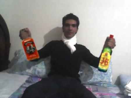c moi avec la jacke daniel et la J&B loooool
